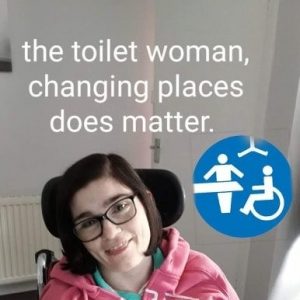The toilet woman, changing places does matter