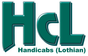 Handicabs (Lothian) logo featuring the letters HcL